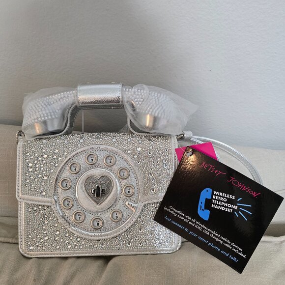 Betsey Johnson Handbags - Party Line Phone Bag (NWT)